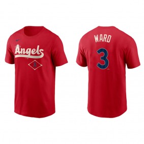 Taylor Ward Men's Angels Red 2022 City Connect T-Shirt