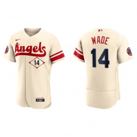 Tyler Wade Men's Angels Cream 2022 City Connect Authentic Team Jersey