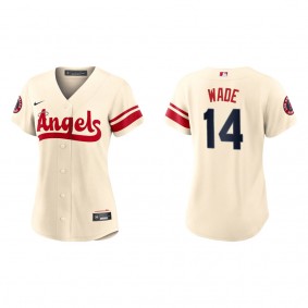 Tyler Wade Women's Angels Cream 2022 City Connect Replica Team Jersey