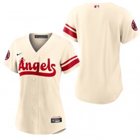 Women's Angels Cream 2022 City Connect Replica Team Jersey