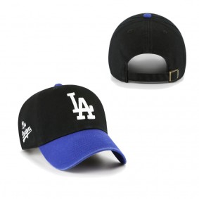 Men's Los Angeles Dodgers Black Royal 2022 City Connect Clean Up Adjustable Hat