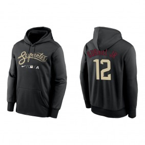 Lourdes Gurriel Jr. Arizona Diamondbacks Nike Black City Connect Therma Pullover Hoodie