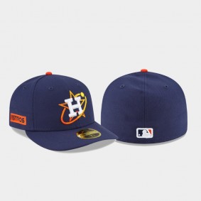 Houston Astros 2022 City Connect Low Profile Navy 59FIFTY Fitted Men's Hat