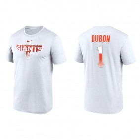 Mauricio Dubon San Francisco Giants 2022 City Connect Legend T-Shirt White