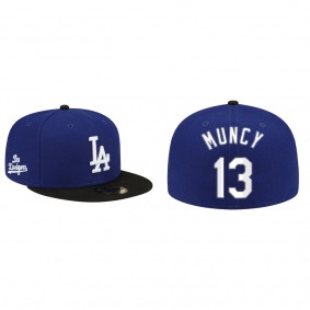 Max Muncy Los Angeles Dodgers Royal 2022 City Connect 59FIFTY Team Fitted Hat