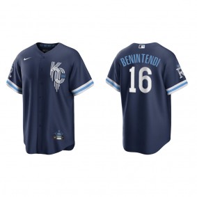 Men's Kansas City Royals Andrew Benintendi Navy 2022 City Connect Replica Jersey