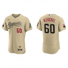 Men's Arizona Diamondbacks Dallas Keuchel Gold City Connect Authentic Jersey