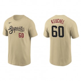 Men's Arizona Diamondbacks Dallas Keuchel Gold City Connect T-Shirt