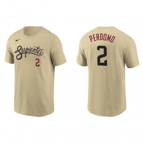 Men's Geraldo Perdomo Arizona Diamondbacks Gold City Connect T-Shirt