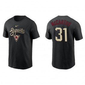 Men's Jake McCarthy Arizona Diamondbacks Black City Connect Graphic T-Shirt