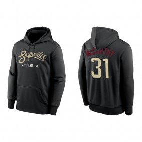 Men's Jake McCarthy Arizona Diamondbacks Black City Connect Therma Hoodie