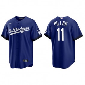 Men's Los Angeles Dodgers Kevin Pillar Royal City Connect Replica Jersey