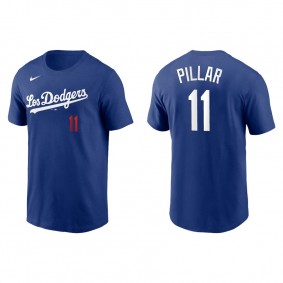 Men's Los Angeles Dodgers Kevin Pillar Royal City Connect T-Shirt