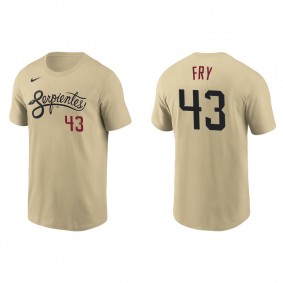 Men's Arizona Diamondbacks Paul Fry Gold City Connect T-Shirt