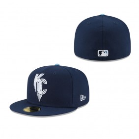 Men's Kansas City Royals New Era Navy 2022 City Connect 59FIFTY Fitted Hat