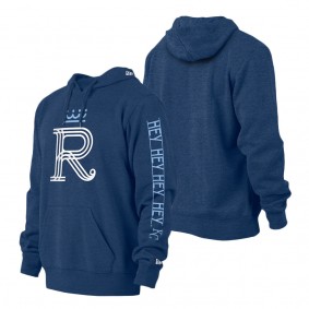 Men's Kansas City Royals New Era Navy 2022 City Connect Pullover Hoodie