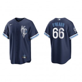 Men's Kansas City Royals Ryan O'Hearn Navy 2022 City Connect Replica Jersey