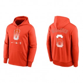 Men's San Francisco Giants Yermin Mercedes Orange City Connect Therma Hoodie