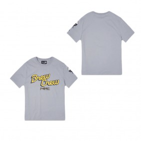 Milwaukee Brewers City Connect Gray T-Shirt