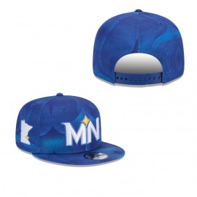 Men's Minnesota Twins Navy 2024 City Connect 9FIFTY Snapback Hat