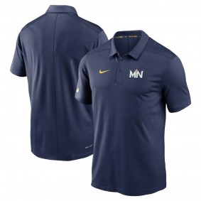 Men's Minnesota Twins Navy 2024 City Connect Authentic Collection Victory Performance Polo