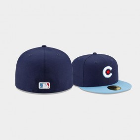 Chicago Cubs Navy 2021 City Connect 59FIFTY Fitted Men's Hat