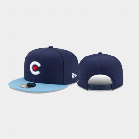 Chicago Cubs Navy City Connect 9FIFTY Snapback Men's Hat