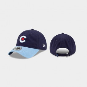 Chicago Cubs Navy City Connect 9TWENTY Men's Hat