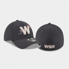 Washington Nationals 2022 City Connect New Era Graphite 39THIRTY Flex Men's Hat