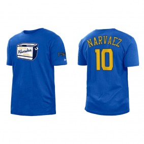 Omar Narvaez Brewers Royal City Connect T-Shirt