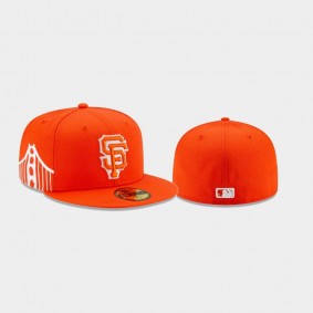 San Francisco Giants Orange City Connect 59FIFTY Fitted Men's Hat