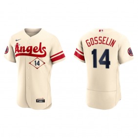 Angels Phil Gosselin Cream 2022 City Connect Authentic Jersey