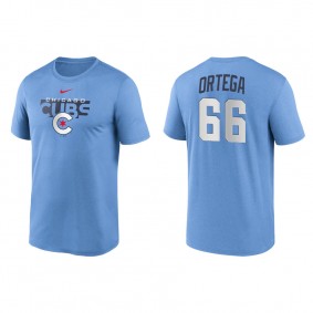 Rafael Ortega Chicago Cubs 2022 City Connect Legend T-Shirt Blue