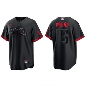 Cincinnati Reds Emilio Pagan Black City Connect Replica Jersey