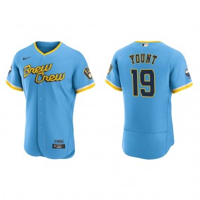 Robin Yount Brewers City Connect Authentic Jersey