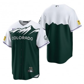 Colorado Rockies Green 2022 City Connect Replica Team Jersey