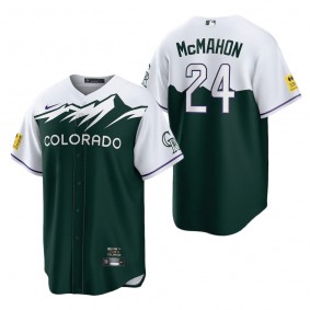 Colorado Rockies Ryan McMahon Green 2022 City Connect Replica Player Jersey