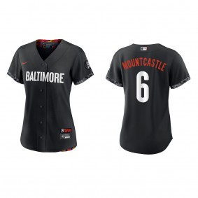 Ryan Mountcastle Women's Baltimore Orioles Black 2023 City Connect Replica Jersey