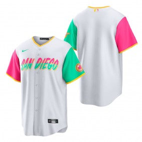 San Diego Padres White 2022 City Connect Replica Team Jersey