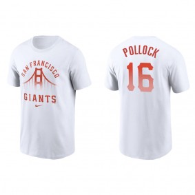 Men's San Francisco Giants A.J. Pollock White City Connect Graphic T-Shirt