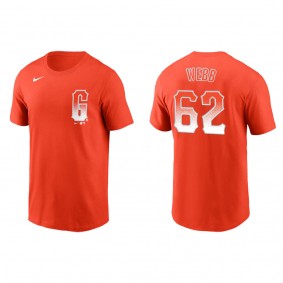 Men's San Francisco Giants Logan Webb Orange City Connect T-Shirt