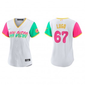 Seth Lugo Women's San Diego Padres Nike White City Connect Replica Jersey