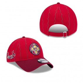 Men's St. Louis Cardinals Red 2024 City Connect Alternate 9TWENTY Adjustable Hat