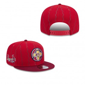 Men's St. Louis Cardinals Red 2024 City Connect Alternate 9FIFTY Snapback Hat