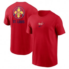 Men's St. Louis Cardinals Red 2024 City Connect T-Shirt