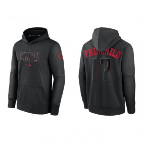 Stuart Fairchild Cincinnati Reds Nike Black 2023 City Connect Pregame Performance Pullover Hoodie