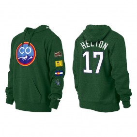 Todd Helton Colorado Rockies Green 2022 City Connect Pullover Hoodie