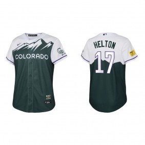 Todd Helton Youth Colorado Rockies Green 2022 City Connect Replica Jersey