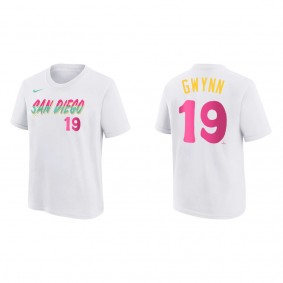 Tony Gwynn Youth San Diego Padres White 2022 City Connect T-Shirt