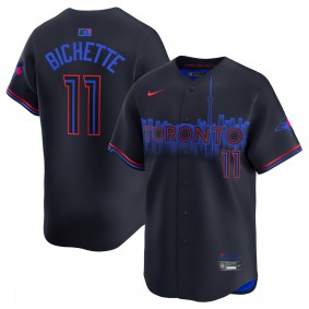 Men's Toronto Blue Jays Bo Bichette Black 2024 City Connect Limited Player Jersey